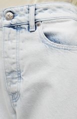 Женские джинсы 3X1 светло-голубого цвета, арт. WP0370866/MINERAL ICE BLUE | Фото 5 (Кросс-КТ: Деним; Длина (брюки, джинсы): Стандартные; Силуэт Ж (брюки и джинсы): Прямые; Стили: Гранж; Материал внешний: Хлопок, Деним)