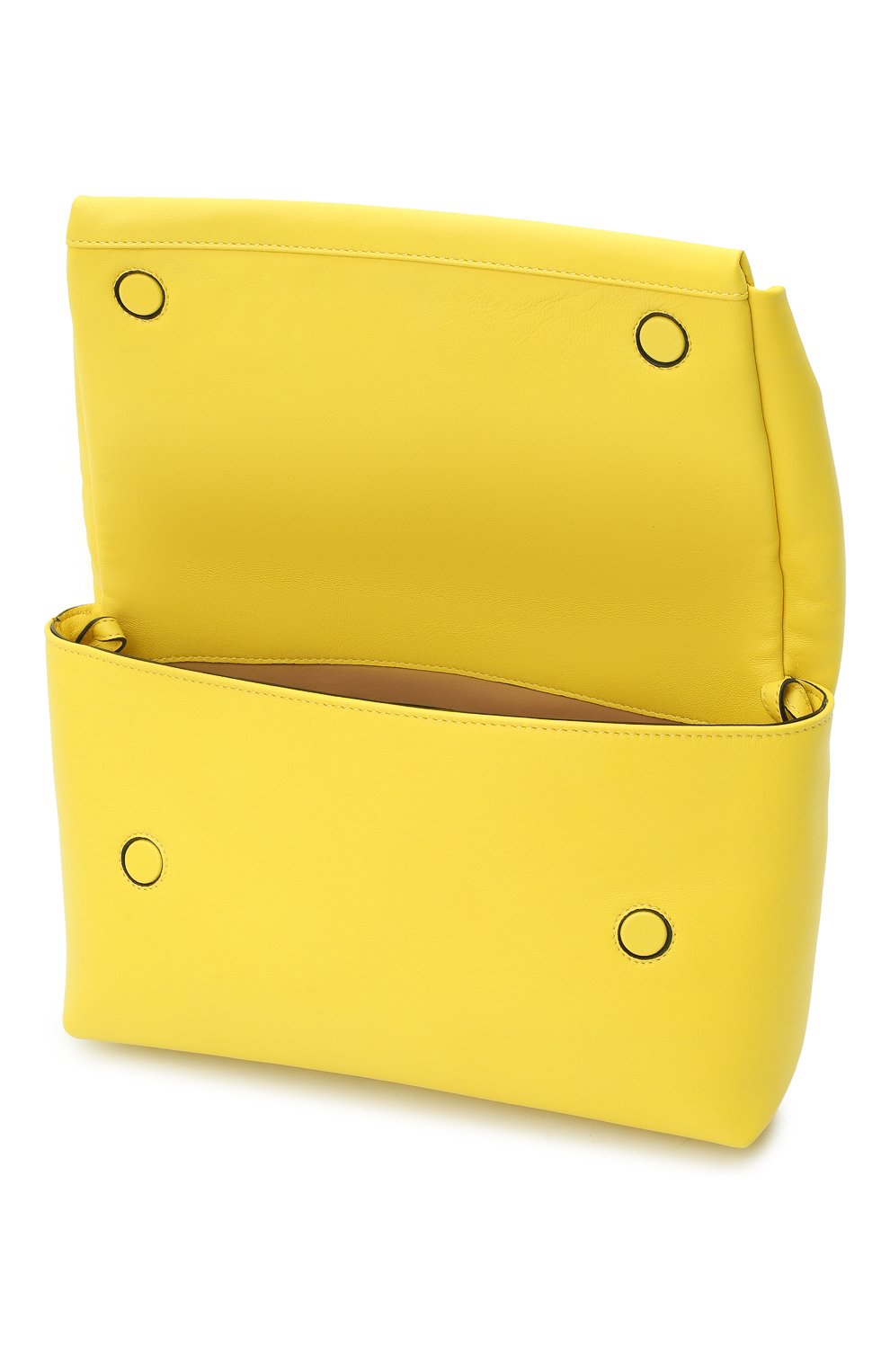 Женская сумка twister JW ANDERSON желтого цвета, арт. HB0407 LA0088 | Фото 5 (Сумки-технические: Сумки через плечо, Сумки top-handle; Материал: Натуральная кожа; Размер: small)
