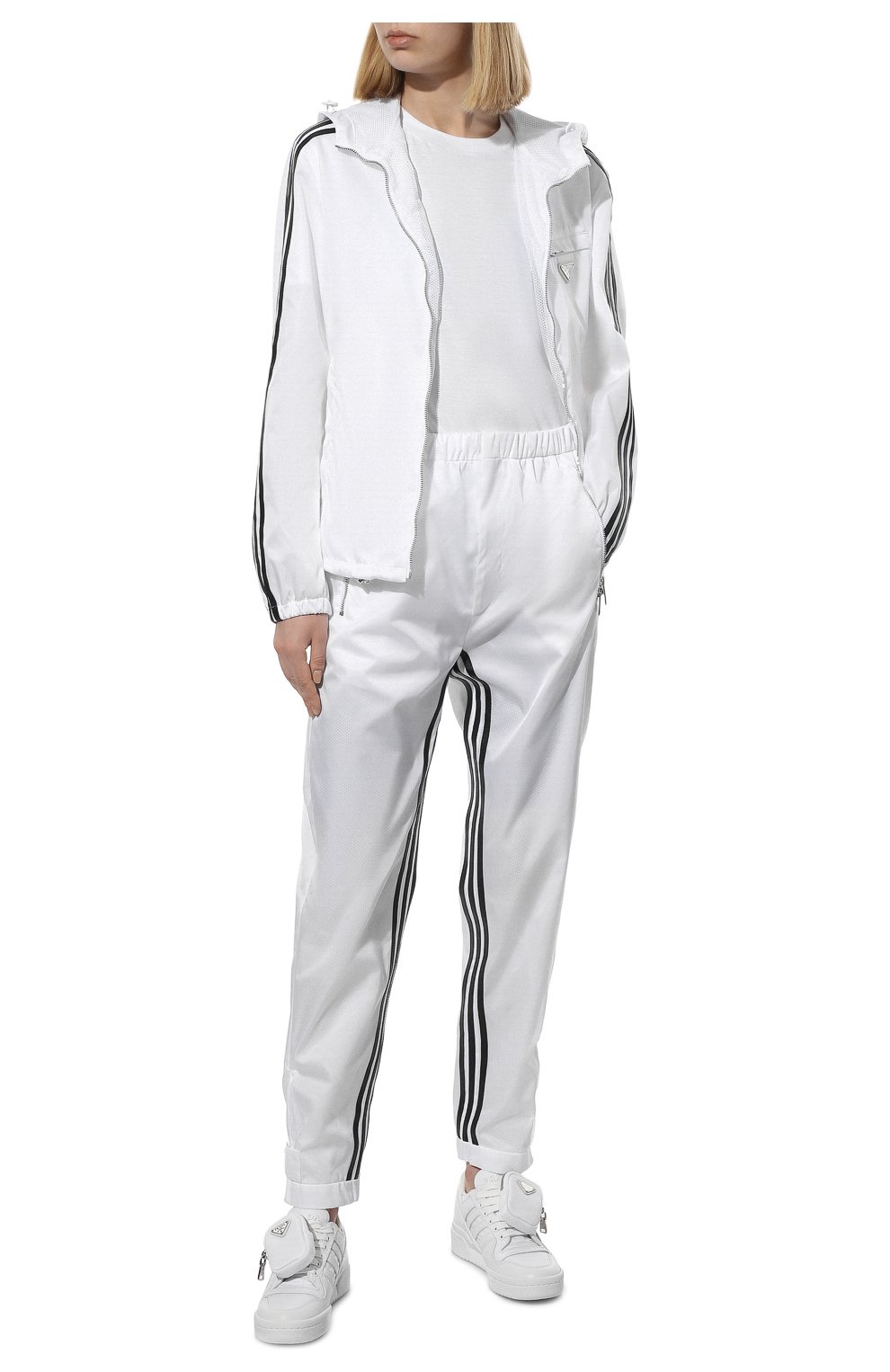 i am gia white zip up