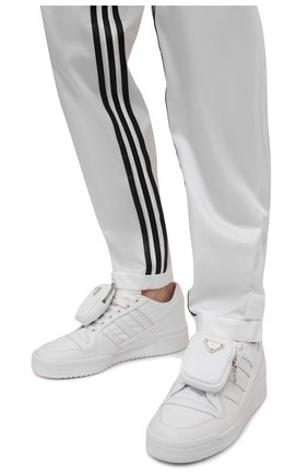 Мужского комбинированные кеды adidas for prada re-nylon PRADA белого цвета, арт. 2EG390-3LJX-F01CD | Фото 5 (Материал внешний: Синтетический материал)