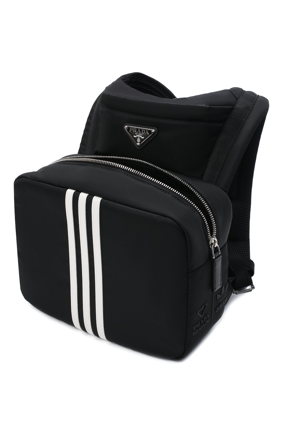 Мужского рюкзак adidas for prada re-nylon PRADA черного цвета, арт. 2VZ094-1WQ8-F0002-ADS | Фото 7 (Материал: Текстиль)