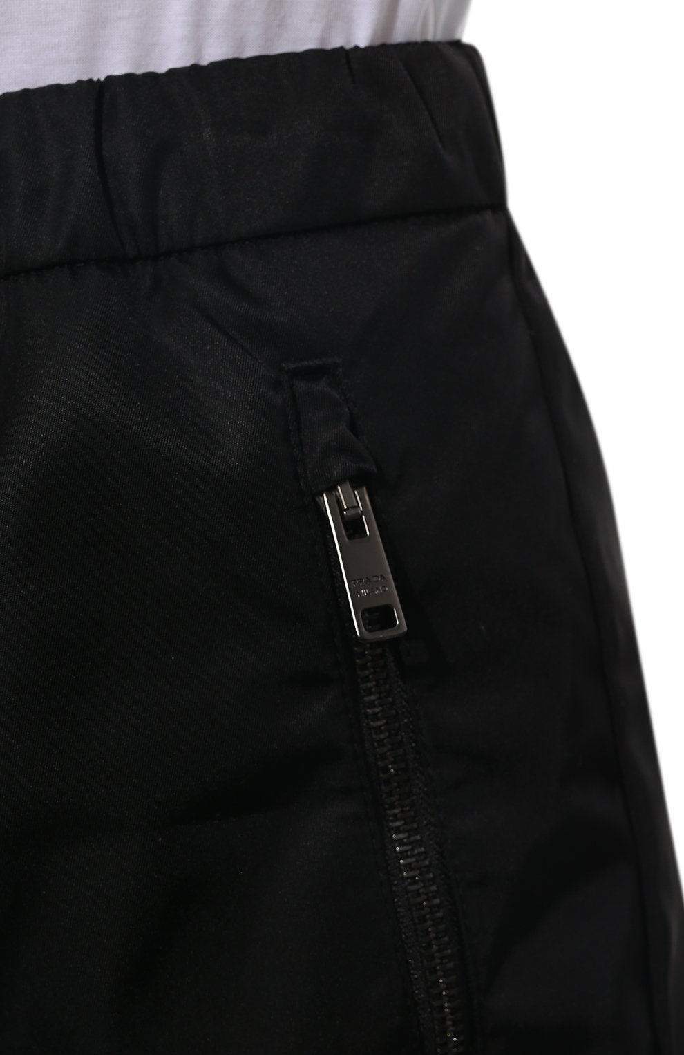 Мужского брюки adidas for prada re-nylon PRADA черного цвета, арт. SPH155-1WQ8-F0002-212 | Фото 8 (Материал внешний: Синтетический материал)