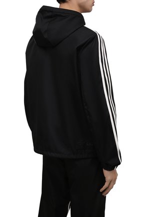 Мужского куртка adidas for prada re-nylon PRADA черного цвета, арт. SGB964-1WQ8-F0002-212 | Фото 7 (Кросс-КТ: Куртка, Ветровка; Материал внешний: Синтетический материал; Стили: Спорт-шик)