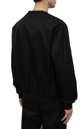 Мужские свитшот adidas for prada re-nylon PRADA черного цвета, арт. UJL206-1WQ8-F0002-212 | Фото 7 (Материал внешний: Синтетический материал)