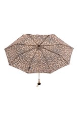 Женский складной зонт PASOTTI OMBRELLI леопардового цвета, арт. 257/RAS0 5Z568/4/A29 | Фото 3 (Материал: Текстиль, Синтетический материал, Металл)