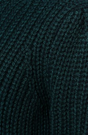 Женский свитер ISABEL MARANT ETOILE зеленого цвета, арт. PU1066-22P075E/PLEANE | Фото 5 (Женское Кросс-КТ: Свитер-одежда; Материал внешний: Шерсть, Синтетический материал; Рукава: Длинные; Длина (для топов): Стандартные; Стили: Кэжуэл)