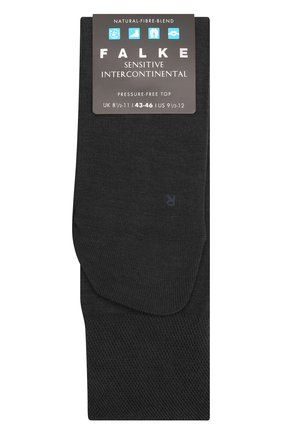 Мужские носки FALKE темно-синего цвета, арт. 13240. | Фото 1 (Материал внешний: Лиоцелл, Растительное волокно, Синтетический материал; Кросс-КТ: бельё)