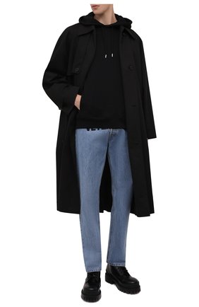 Мужской хлопковое худи DRIES VAN NOTEN черного цвета по цене 35350 руб., арт. 221-021120-4615 | Фото 2 Мужской хлопковое худи DRIES VAN NOTEN черного цвета, арт. 221-021120-4615 | Фото 2 (Материал внешний: Хлопок; Длина (для топов): Стандартные; Рукава: Длинные; Мужское Кросс-КТ: Худи-одежда; Принт: Без принта; Стили: Кэжуэл)