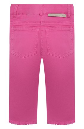 Детские джинсы STELLA MCCARTNEY фуксия цвета по цене 8000 руб., арт. 8Q6HN0 | Фото 2 Детские джинсы STELLA MCCARTNEY фуксия цвета, арт. 8Q6HN0 | Фото 2 (Случай: Повседневный)