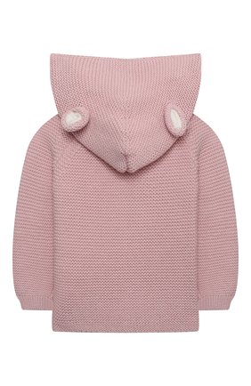 Детский хлопковый кардиган STELLA MCCARTNEY светло-розового цвета по цене 12100 руб., арт. 8Q9HB0 | Фото 2 Детский хлопковый кардиган STELLA MCCARTNEY светло-розового цвета, арт. 8Q9HB0 | Фото 2