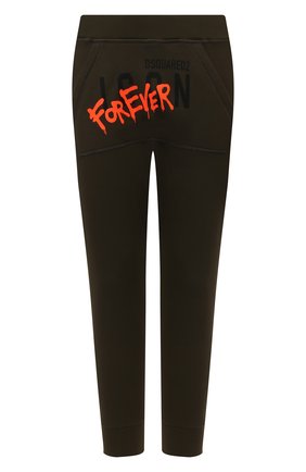 Мужские хлопковые джоггеры DSQUARED2 хаки цвета по цене 29950 руб., арт. S79KA0026/S25516 | Фото 1 Мужские хлопковые джоггеры DSQUARED2 хаки цвета, арт. S79KA0026/S25516 | Фото 1 (Длина (брюки, джинсы): Стандартные; Материал внешний: Хлопок; Мужское Кросс-КТ: Брюки-трикотаж; Силуэт М (брюки): Джоггеры; Стили: Милитари, Спорт-шик)
