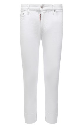 Мужские джинсы DSQUARED2 белого цвета по цене 51200 руб., арт. S74LB1031/S30733 | Фото 1 Мужские джинсы DSQUARED2 белого цвета, арт. S74LB1031/S30733 | Фото 1 (Материал внешний: Хлопок, Деним; Длина (брюки, джинсы): Укороченные; Кросс-КТ: Деним; Силуэт М (брюки): Прямые; Стили: Кэжуэл)