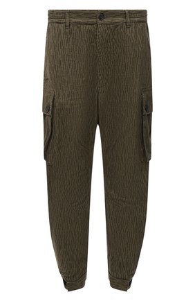 Мужские хлопковые джоггеры DSQUARED2 хаки цвета по цене 69900 руб., арт. S74KB0629/S54391 | Фото 1 Мужские хлопковые джоггеры DSQUARED2 хаки цвета, арт. S74KB0629/S54391 | Фото 1 (Материал внешний: Хлопок; Длина (брюки, джинсы): Укороченные; Силуэт М (брюки): Джоггеры, Карго; Стили: Милитари)