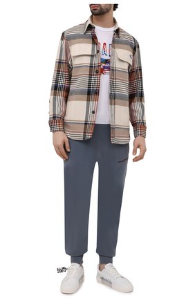 Мужская хлопковая футболка DSQUARED2 белого цвета по цене 26750 руб., арт. S74GD0993/S23009 | Фото 2 Мужская хлопковая футболка DSQUARED2 белого цвета, арт. S74GD0993/S23009 | Фото 2 (Длина (для топов): Стандартные; Рукава: Короткие; Материал внешний: Хлопок; Принт: С принтом; Стили: Гранж, Ретро)