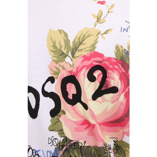 фото Хлопковая футболка dsquared2