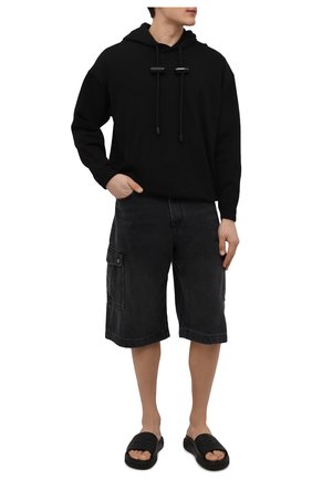 Мужские кожаные шлепанцы jarmo BALLY черного цвета, арт. 601451/25281 | Фото 2 (Материал внутренний: Натуральная кожа; Материал внешний: Кожа)