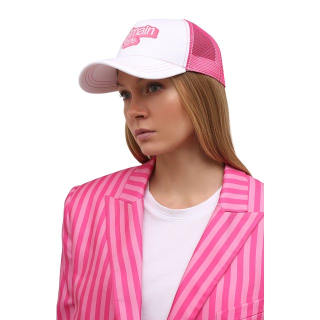 фото Хлопковая бейсболка balmain x barbie balmain