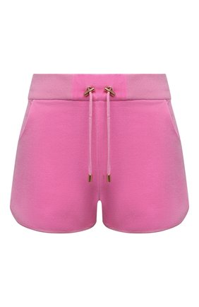 Женские хлопковые шорты balmain x barbie BALMAIN розового цвета по цене 71900 руб., арт. XF20A025/66JB | Фото 1