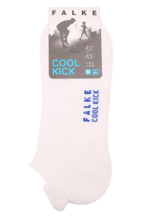 Мужские носки FALKE белого цвета, арт. 16609. | Фото 1 (Материал внешний: Синтетический материал; Кросс-КТ: бельё)