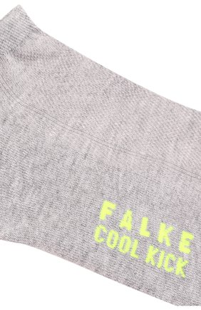 Мужские носки FALKE светло-серого цвета, арт. 16609. | Фото 2 (Материал внешний: Синтетический материал; Кросс-КТ: бельё)