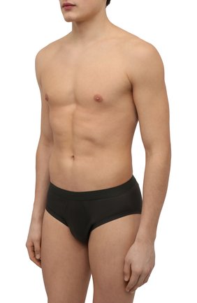 Мужские хлопковые брифы ZIMMERLI хаки цвета по цене 7570 руб., арт. 286-1444 | Фото 2 Мужские хлопковые брифы ZIMMERLI хаки цвета, арт. 286-1444 | Фото 2 (Материал внешний: Хлопок; Мужское Кросс-КТ: Трусы; Кросс-КТ: бельё)