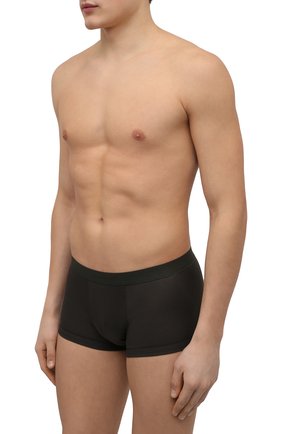 Мужские хлопковые боксеры ZIMMERLI хаки цвета по цене 8580 руб., арт. 286-1445 | Фото 2 Мужские хлопковые боксеры ZIMMERLI хаки цвета, арт. 286-1445 | Фото 2 (Материал внешний: Хлопок; Мужское Кросс-КТ: Трусы; Кросс-КТ: бельё)