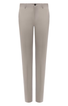 Мужские хлопковые брюки ERMENEGILDO ZEGNA серого цвета по цене 43350 руб., арт. UWI17/TR00 | Фото 1 Мужские хлопковые брюки ERMENEGILDO ZEGNA серого цвета, арт. UWI17/TR00 | Фото 1 (Длина (брюки, джинсы): Стандартные; Материал внешний: Хлопок; Случай: Повседневный; Стили: Кэжуэл)