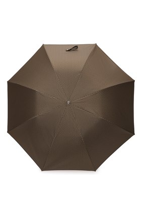 Мужской складной зонт PASOTTI OMBRELLI коричневого цвета, арт. 64S/53682/4/PELLLE | Фото 1 (Материал: Синтетический материал, Металл, Текстиль)