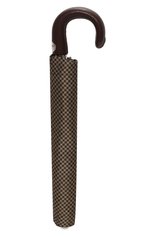 Мужской складной зонт PASOTTI OMBRELLI коричневого цвета, арт. 64S/53682/4/PELLLE | Фото 6 (Материал: Текстиль, Синтетический материал, Металл)