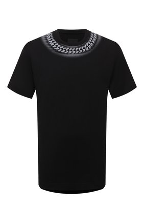 Мужская хлопковая футболка GIVENCHY черного цвета по цене 84050 руб., арт. BM718N3Y6B | Фото 1 Мужская хлопковая футболка GIVENCHY черного цвета, арт. BM718N3Y6B | Фото 1 (Материал внешний: Хлопок; Длина (для топов): Стандартные; Рукава: Короткие; Принт: С принтом; Стили: Панк)