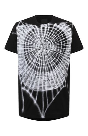 Мужская хлопковая футболка GIVENCHY черного цвета по цене 47450 руб., арт. BM718D3Y6B | Фото 1 Мужская хлопковая футболка GIVENCHY черного цвета, арт. BM718D3Y6B | Фото 1 (Материал внешний: Хлопок; Рукава: Короткие; Длина (для топов): Стандартные; Принт: С принтом; Стили: Панк)
