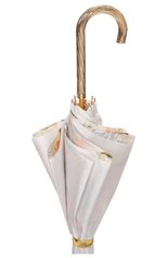 Женский зонт-трость PASOTTI OMBRELLI белого цвета, арт. 189/RAS0 9L578/6/G2 | Фото 5 (Материал: Текстиль, Синтетический материал, Металл)