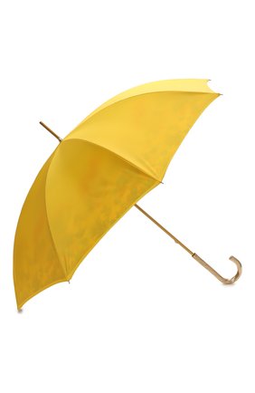 Женский зонт-трость PASOTTI OMBRELLI желтого цвета, арт. 189/RAS0 9L980/5/G2 | Фото 2 (Материал: Текстиль, Синтетический материал, Металл)