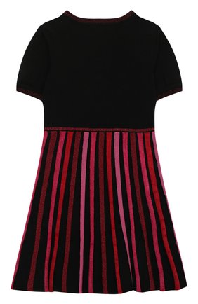 Детское платье из вискозы EMPORIO ARMANI красного цвета по цене 27500 руб., арт. 3L3A50/3M02Z | Фото 2 Детское платье из вискозы EMPORIO ARMANI красного цвета, арт. 3L3A50/3M02Z | Фото 2 (Материал внешний: Синтетический материал, Вискоза; Рукава: Короткие)
