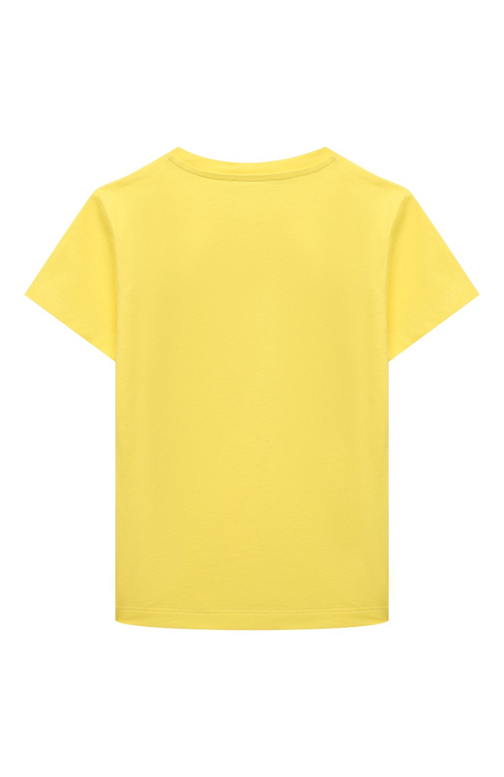 Желтая футболка детская