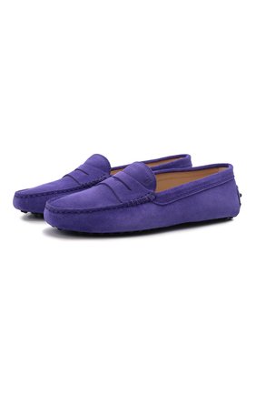 Женские замшевые мокасины gommini TOD’S фиолетового цвета по цене 276000 тенге, арт. XXW00G00010RE0 | Фото 1 Женские замшевые мокасины gommini TOD’S фиолетового цвета, арт. XXW00G00010RE0 | Фото 1 (Материал внутренний: Натуральная кожа; Материал внешний: Кожа, Замша; Подошва: Платформа)