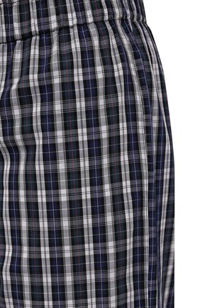 Мужские хлопковые домашние брюки ROBERTO RICETTI темно-синего цвета, арт. PANTAPA PIGIAMA/TARTAN 5613-2 | Фото 5 (Длина (брюки, джинсы): Стандартные; Кросс-КТ: домашняя одежда; Материал внешний: Хлопок)