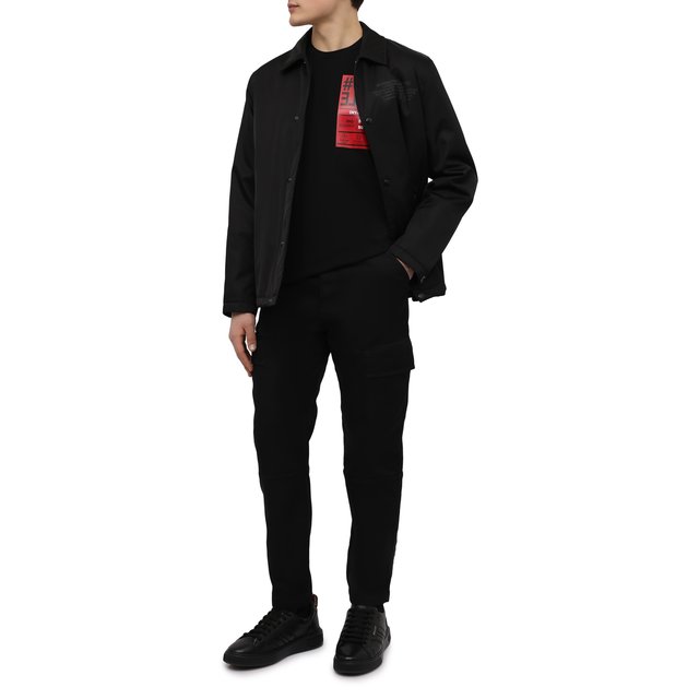 фото Хлопковая футболка moncler grenoble