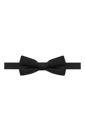 Мужской шелковый галстук-бабочка DSQUARED2 черного цвета, арт. PAM0001 00S05103 | Фото 1 (Материал: Текстиль, Шелк)