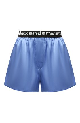 Женские шелковые шорты ALEXANDERWANG.T голубого цвета по цене 28400 руб., арт. 4WC2214077 | Фото 1 Женские шелковые шорты ALEXANDERWANG.T голубого цвета, арт. 4WC2214077 | Фото 1 (Женское Кросс-КТ: Шорты-одежда; Длина Ж (юбки, платья, шорты): Мини; Стили: Романтичный; Материал внешний: Шелк)