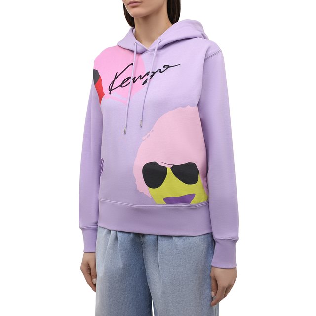 фото Хлопковое худи kenzo