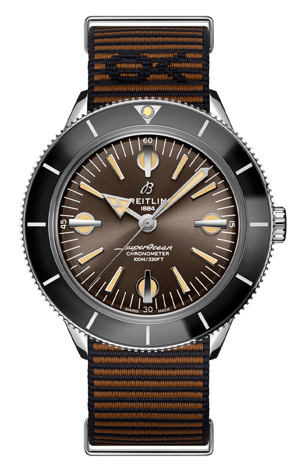 Мужские часы superocean heritage' 57 outerknown BREITLING бесцветного цвета, арт. A103703A1Q1W1 | Фото 1 (Материал корпуса: Другое; Механизм: Автомат; Цвет циферблата: Другое)