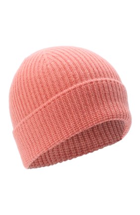 Женская кашемировая шапка VERSACE розового цвета, арт. 1001616/1A02749 | Фото 1 (Материал: Текстиль, Шерсть, Кашемир)
