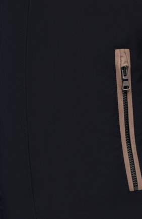 Мужской бомбер PAUL&SHARK темно-синего цвета, арт. 22412017/IKV | Фото 5 (Кросс-КТ: Куртка; Рукава: Длинные; Принт: Без принта; Материал внешний: Синтетический материал; Материал подклада: Синтетический материал; Длина (верхняя одежда): Короткие; Стили: Кэжуэл)