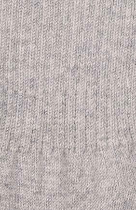 Детские шерстяные носки WOOL&COTTON серого цвета, арт. NLML | Фото 2