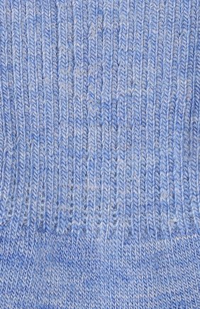 Детские шерстяные носки WOOL&COTTON голубого цвета по цене 730 руб., арт. NLML | Фото 2 Детские шерстяные носки WOOL&COTTON голубого цвета, арт. NLML | Фото 2