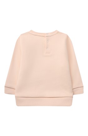 Детский хлопковый свитшот CHLOÉ бежевого цвета по цене 16200 руб., арт. C05401 | Фото 2 Детский хлопковый свитшот CHLOÉ бежевого цвета, арт. C05401 | Фото 2 (Кросс-КТ НВ: Свитшоты)