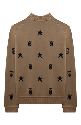 Детский шерстяной кардиган BURBERRY бежевого цвета по цене 41950 руб., арт. 8050336 | Фото 2 Детский шерстяной кардиган BURBERRY бежевого цвета, арт. 8050336 | Фото 2 (Материал внешний: Шерсть; Рукава: Длинные; Мальчики Кросс-КТ: Кардиган-одежда; Ростовка одежда: 10 - 11 лет | 140 - 146см, 12 лет | 152 см, 16 лет | 164 см, 3 года | 98 см, 4 года | 104 см, 6 лет | 116 см, 8 лет | 128 см)