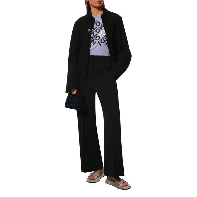 фото Хлопковая футболка kenzo sport kenzo