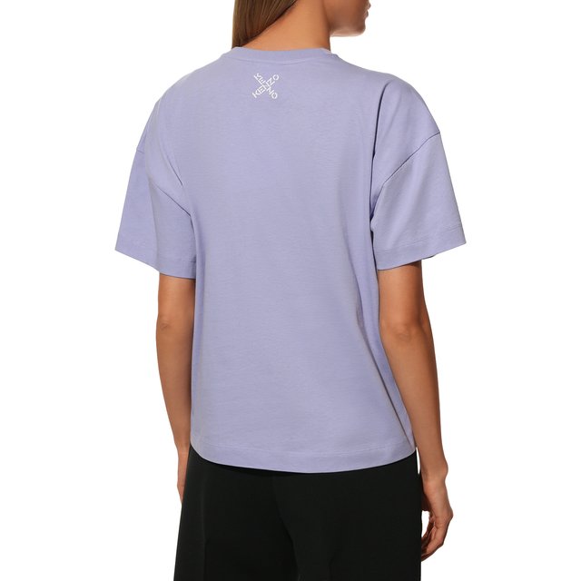 фото Хлопковая футболка kenzo sport kenzo